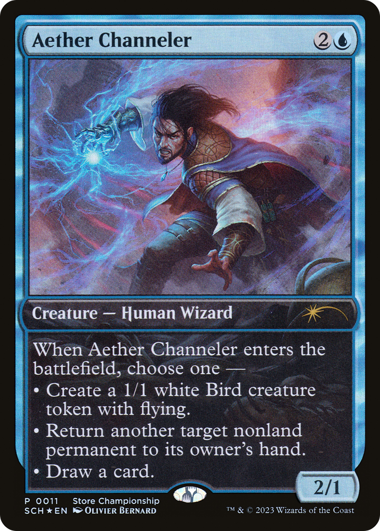 Aether Channeler - Store Championships Foil