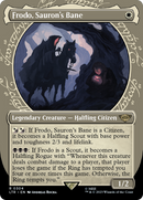 Frodo, Sauron's Bane (Showcase): (Showcase) (Borderless) [The Lord of the Rings: Tales of Middle-earth]