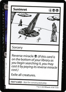 Sunimret (2021 Edition) [Mystery Booster Playtest Cards]