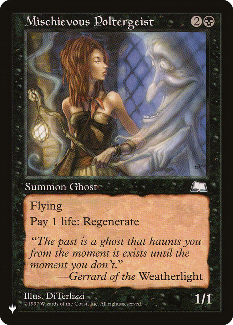 Mischievous Poltergeist - [The List]
