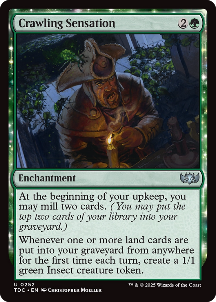 Crawling Sensation: (enchantment) [Commander: Tarkir: Dragonstorm]
