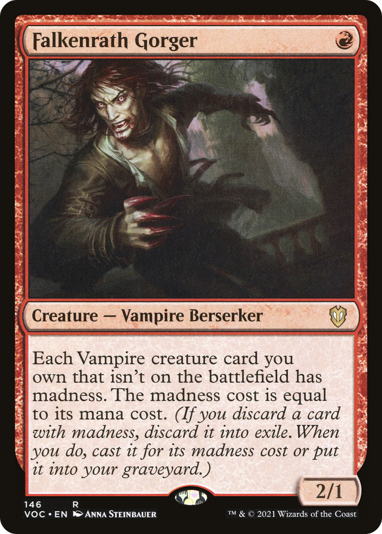 Falkenrath Gorger [Crimson Vow Commander]