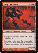 Fiery Hellhound [Magic 2010]