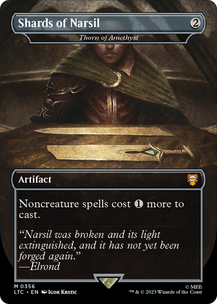 Thorn of Amethyst - Shards of Narsil [The Lord of the Rings: Tales of Middle-Earth Commander]