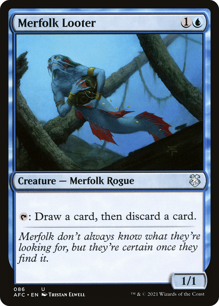 Merfolk Looter - [Forgotten Realms Commander]