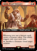 Gloin, Dwarf Emissary (Extended Art): (Extended Art) [The Lord of the Rings: Tales of Middle-earth]