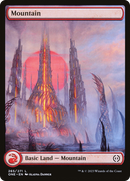 Mountain (265) - Full Art [Phyrexia: All Will Be One]