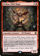 Delina, Wild Mage [Adventures in the Forgotten Realms Promos]