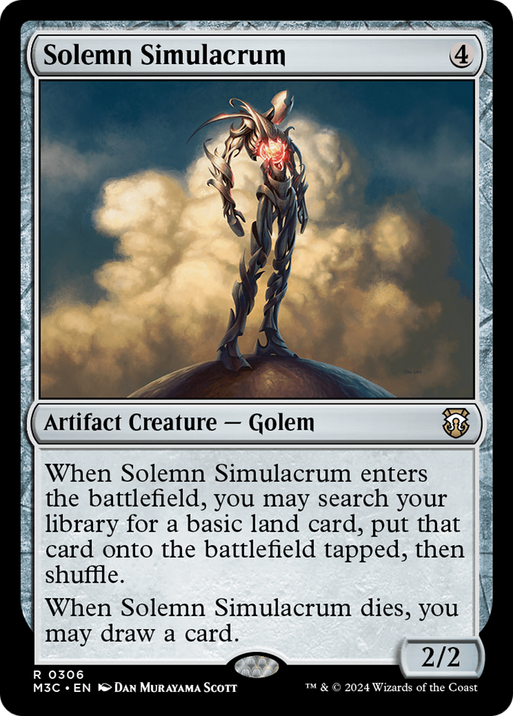 Solemn Simulacrum - [Modern Horizons 3 Commander]