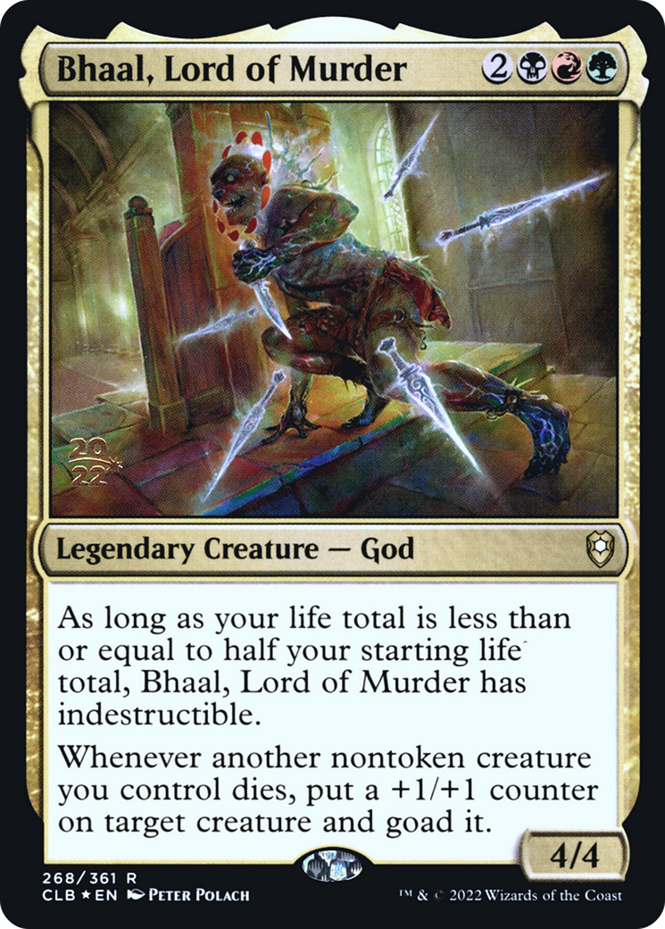 Bhaal, Lord of Murder - Battle for Baldur's Gate Promos Foil