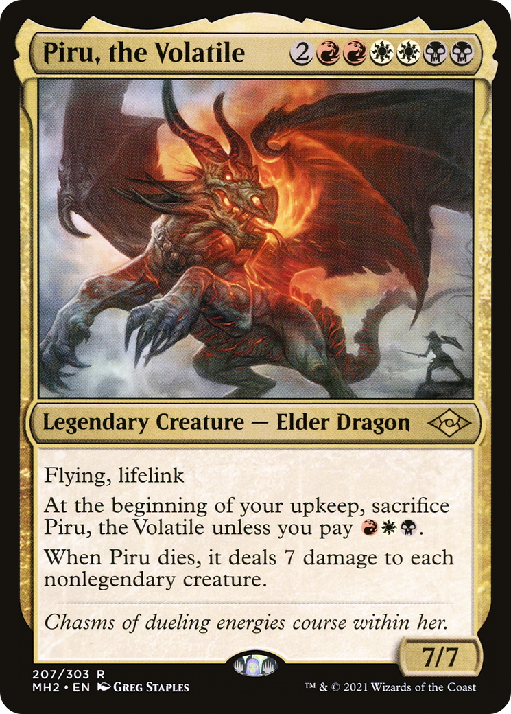 Piru, the Volatile [Modern Horizons 2]