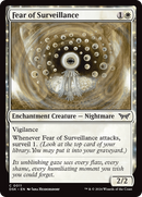 Fear of Surveillance: (enchantment) [Duskmourn: House of Horror]