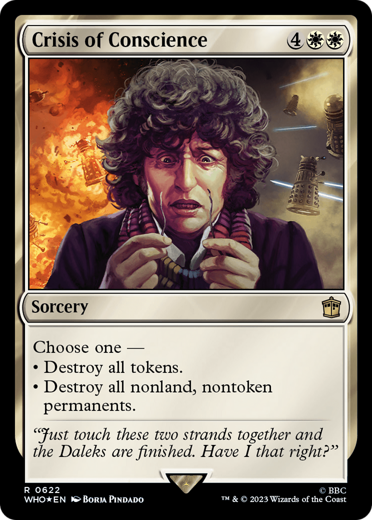 Crisis of Conscience (Surge Foil) [Doctor Who] Foil