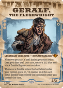 Geralf, the Fleshwright (Showcase): (Showcase) (Borderless) [Outlaws of Thunder Junction]