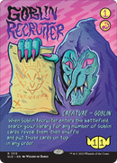 Goblin Recruiter (Borderless) [Secret Lair Drop]