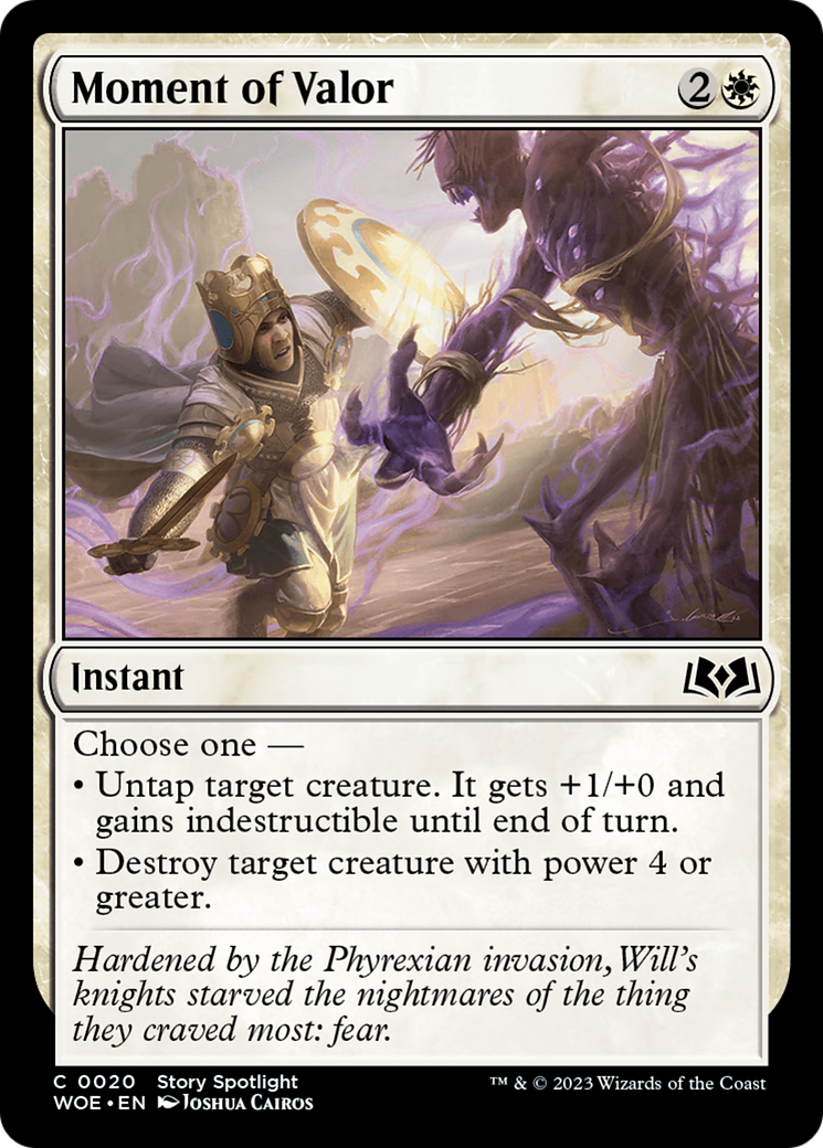 Moment of Valor - [Wilds of Eldraine]