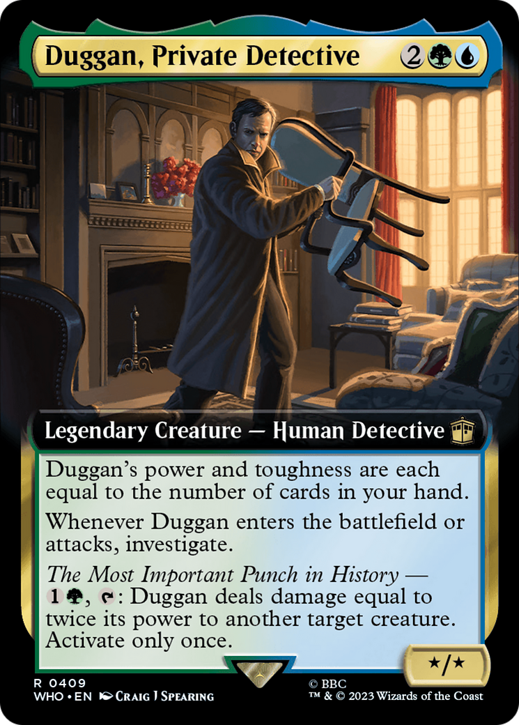 Duggan, Private Detective (Extended Art): (Extended Art) [Doctor Who]