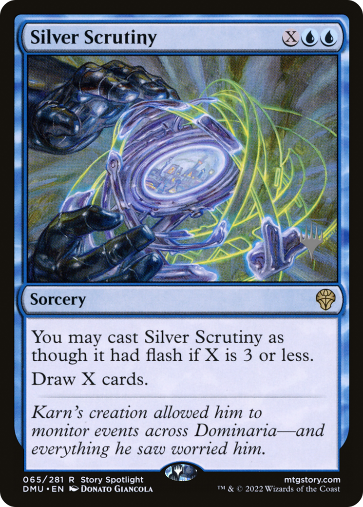 Silver Scrutiny - [Dominaria United Promos]