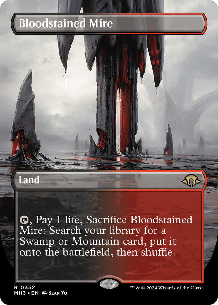 Bloodstained Mire (Borderless) - Modern Horizons 3
