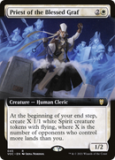 Priest of the Blessed Graf (Extended Art) [Innistrad: Crimson Vow Commander]
