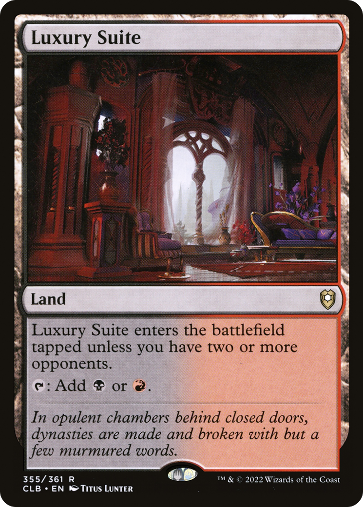 Luxury Suite [Commander Legends: Battle for Baldur's Gate]