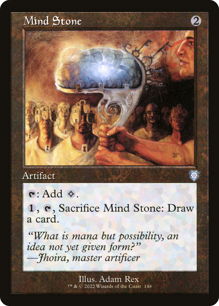 Mind Stone (Retro Frame) - [The Brothers' War Commander]