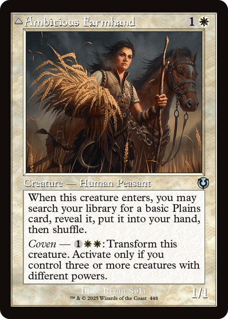 Ambitious Farmhand (Retro Frame) - Innistrad Remastered