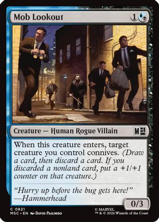 Mob Lookout - Commander: Marvel Super Heroes