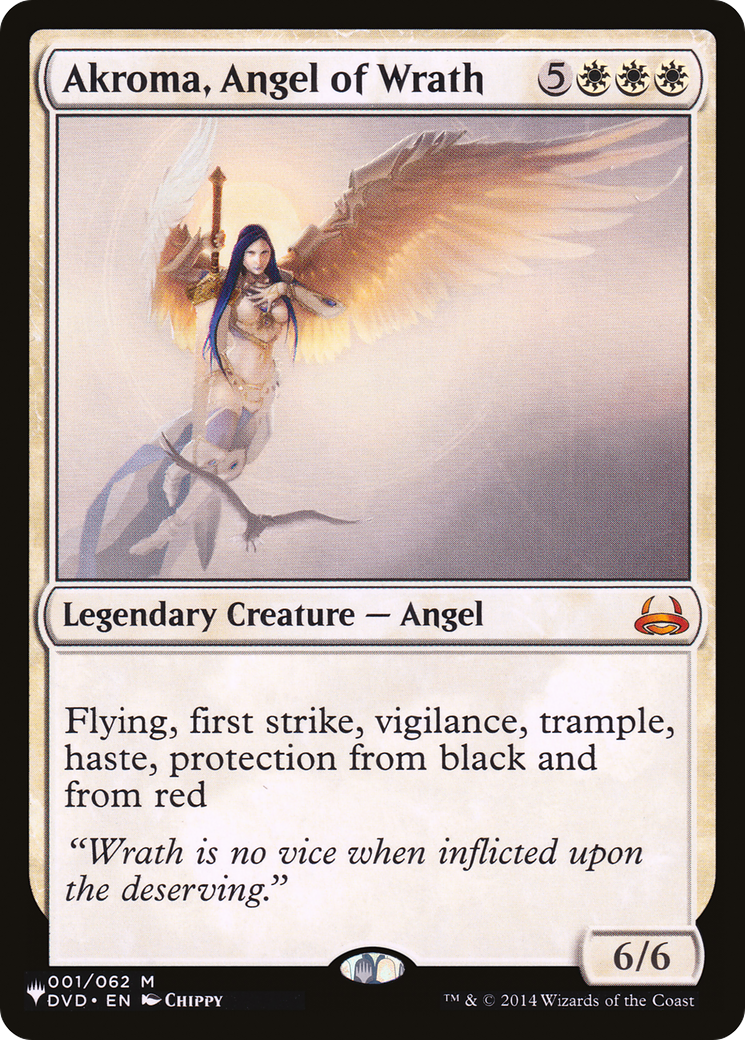Akroma, Angel of Wrath - The List