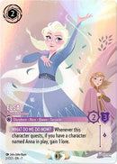 Elsa - Trusted Sister (2) [Disney Lorcana Promo Cards] Holofoil