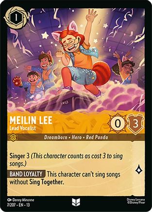 Meilin Lee - Lead Vocalist (7/204) [Attack of the Vine] Cold Foil