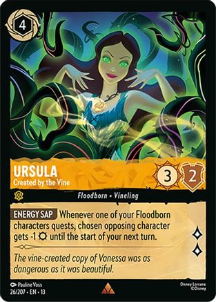 Ursula - Created by the Vine (26/204) [Attack of the Vine]