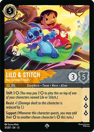 Lilo & Stitch - Fun-Loving Friends (31/204) [Attack of the Vine]