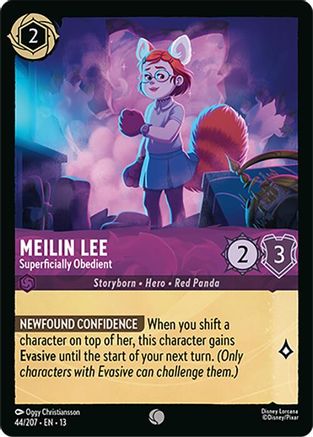 Meilin Lee - Superficially Obedient (44/204) [Attack of the Vine] Cold Foil