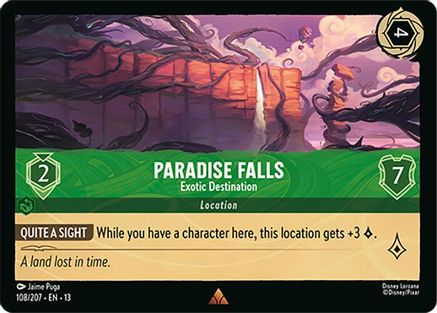 Paradise Falls - Exotic Destination (108/204) [Attack of the Vine]