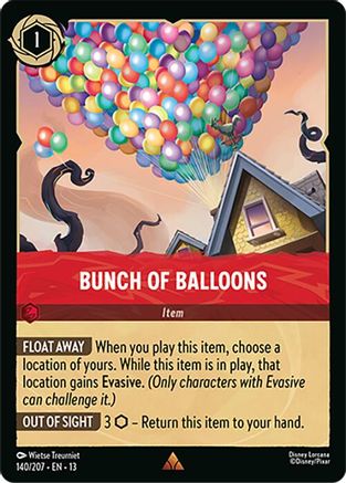 Bunch of Balloons (140/204) [Attack of the Vine] Cold Foil