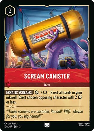 Scream Canister (139/204) [Attack of the Vine]