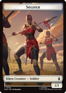 Soldier // Insect Double-Sided Token [Marvel Super Heroes] Foil
