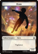 Hero // Robot Villain Double-Sided Token [Marvel Super Heroes]