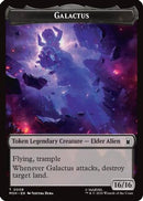 Galactus // Squirrel Double-Sided Token [Marvel Super Heroes] Foil