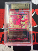 Traveling Chocobo (Borderless) (Neon Ink Pink) BGS 9.5 [FINAL FANTASY]