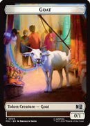 Goat // Construct Double-Sided Token [Commander: Marvel Super Heroes] Foil