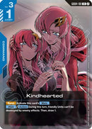 Kindhearted (Store Tournament Participation Pack 05) (GD04-101) [Gundam Promotional Cards] Holofoil