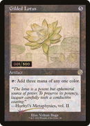Gilded Lotus (Retro Schematic) (Serialized) [The Brothers' War Retro Artifacts]