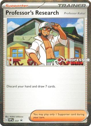 Professor's Research - 222 [Professor Kukui] [Professor Program Promos] - Holofoil