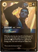 Jayce - Man of Progress (084/221) [Riftbound Organized Play Promotional Cards] Foil