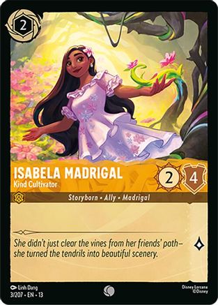 Isabela Madrigal - Kind Cultivator (3/204) [Attack of the Vine] Cold Foil