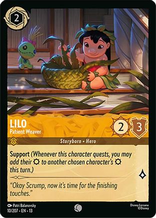 Lilo - Patient Weaver (10/204) [Attack of the Vine]
