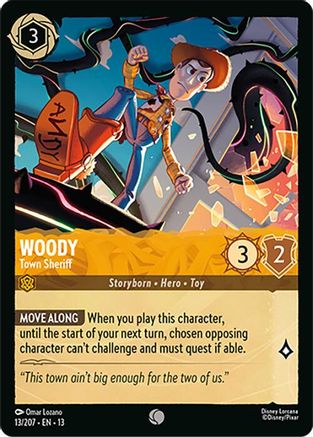 Woody - Town Sheriff (13/204) [Attack of the Vine]