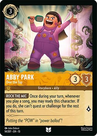 Abby Park - Over the Top (14/204) [Attack of the Vine]